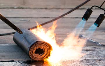 Detchant asphalt flat roofing repairs