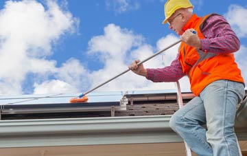 Detchant soft wash roof cleaning